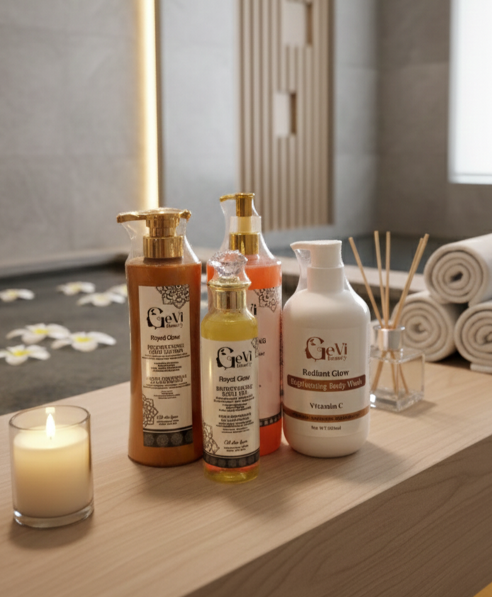 ROYAL GLOW BODY Set with Vitamin C Body Wash