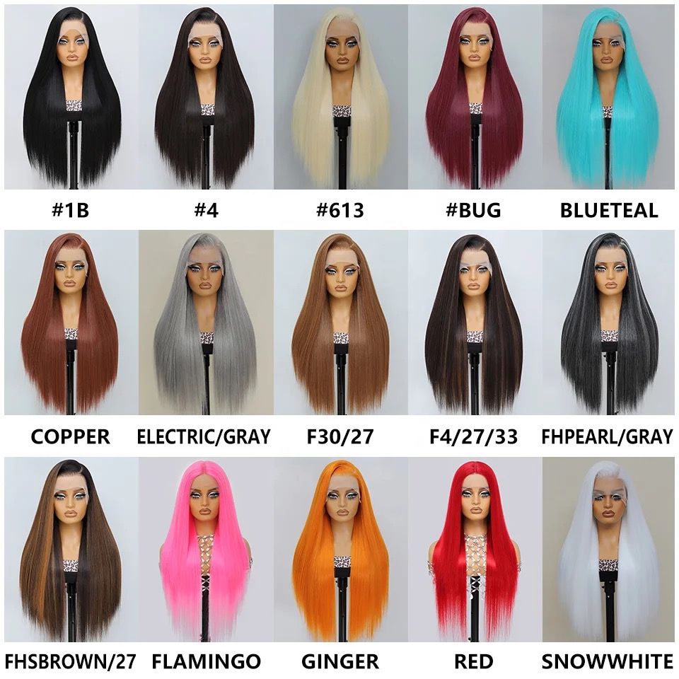 Diamond Sleek 30" Blend Hair Wig #1b (natural black)