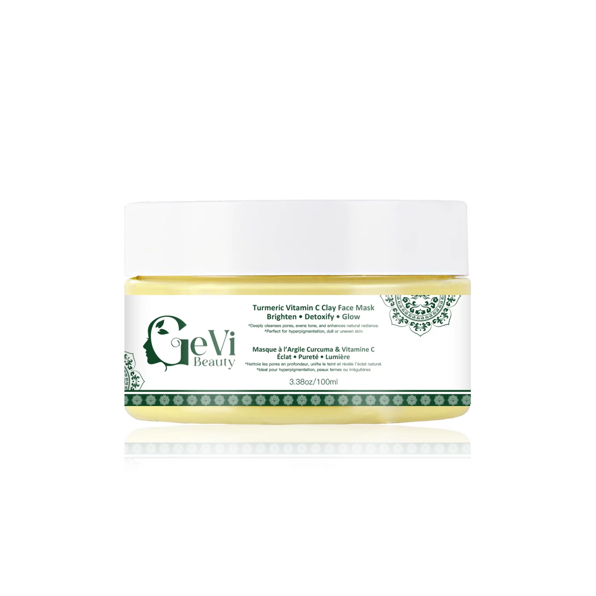 Tumeric and Vitamin C Clay Mask 100g