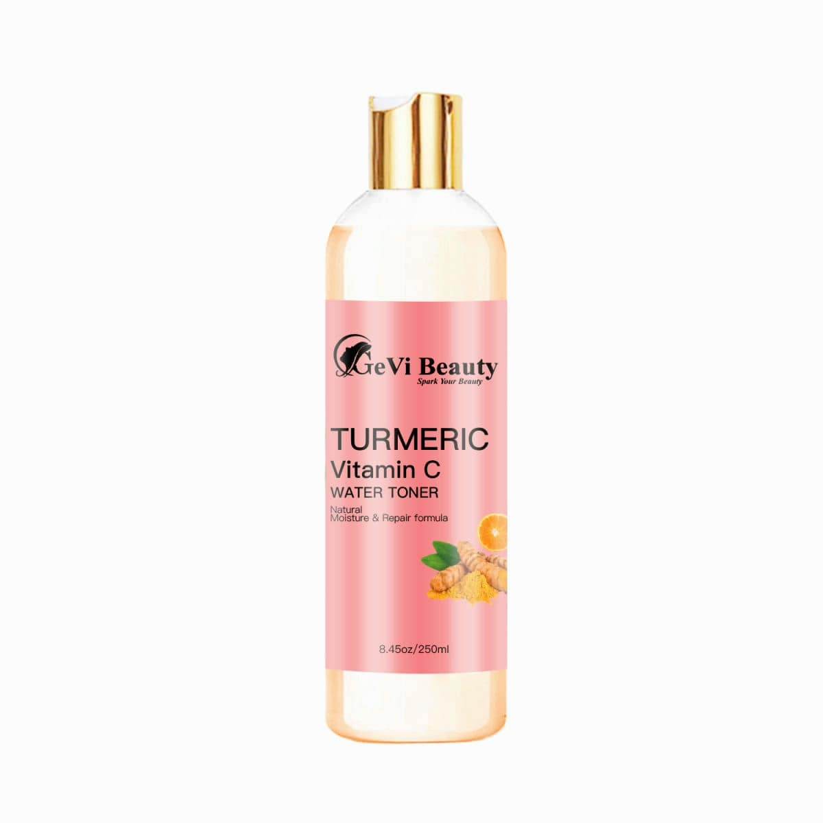 Tumeric and Vitamin C Toner 250ml - GeVi Beauty 
