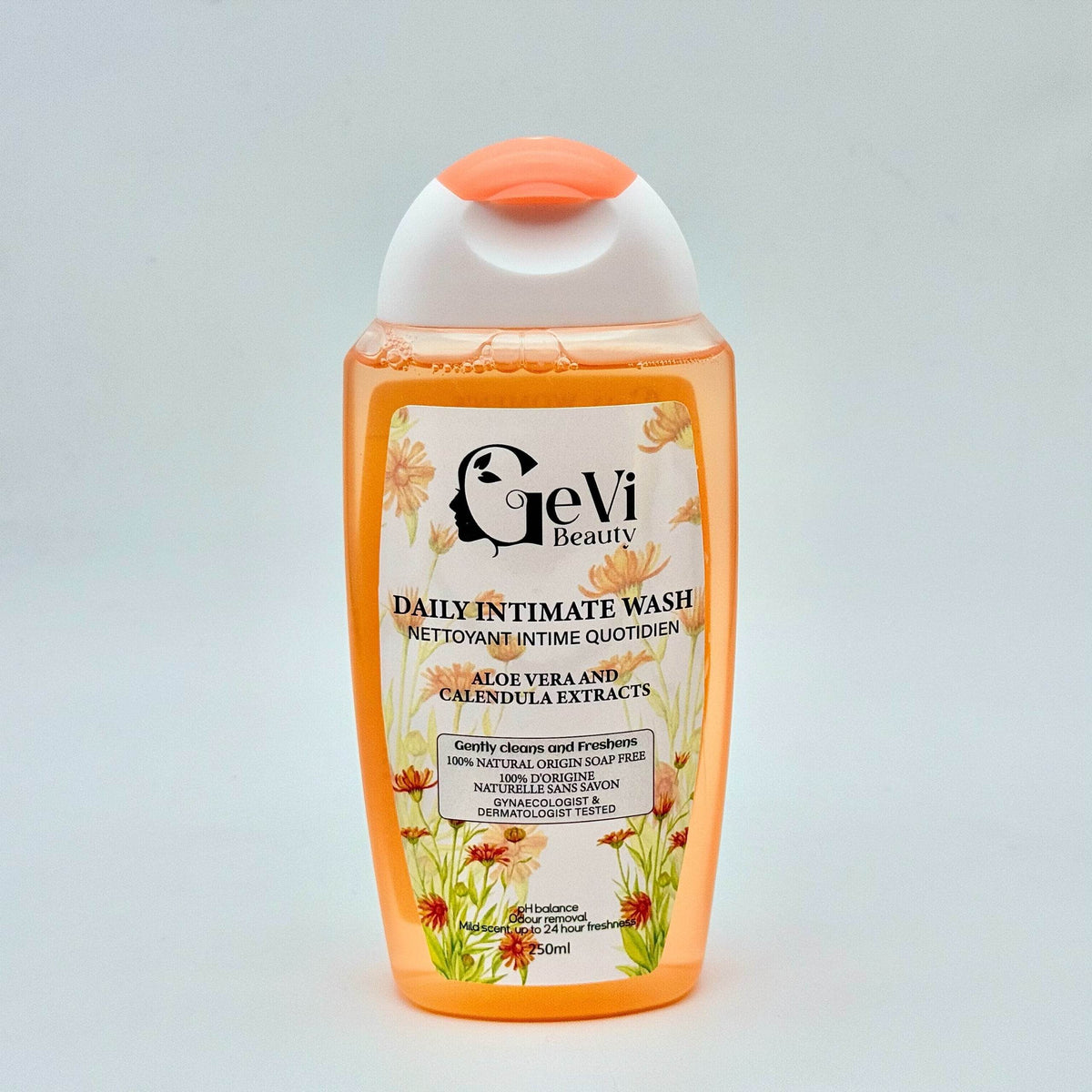 Daily Intimate Wash/ Gel Intime Quotidien 250 ml - GeVi Beauty 
