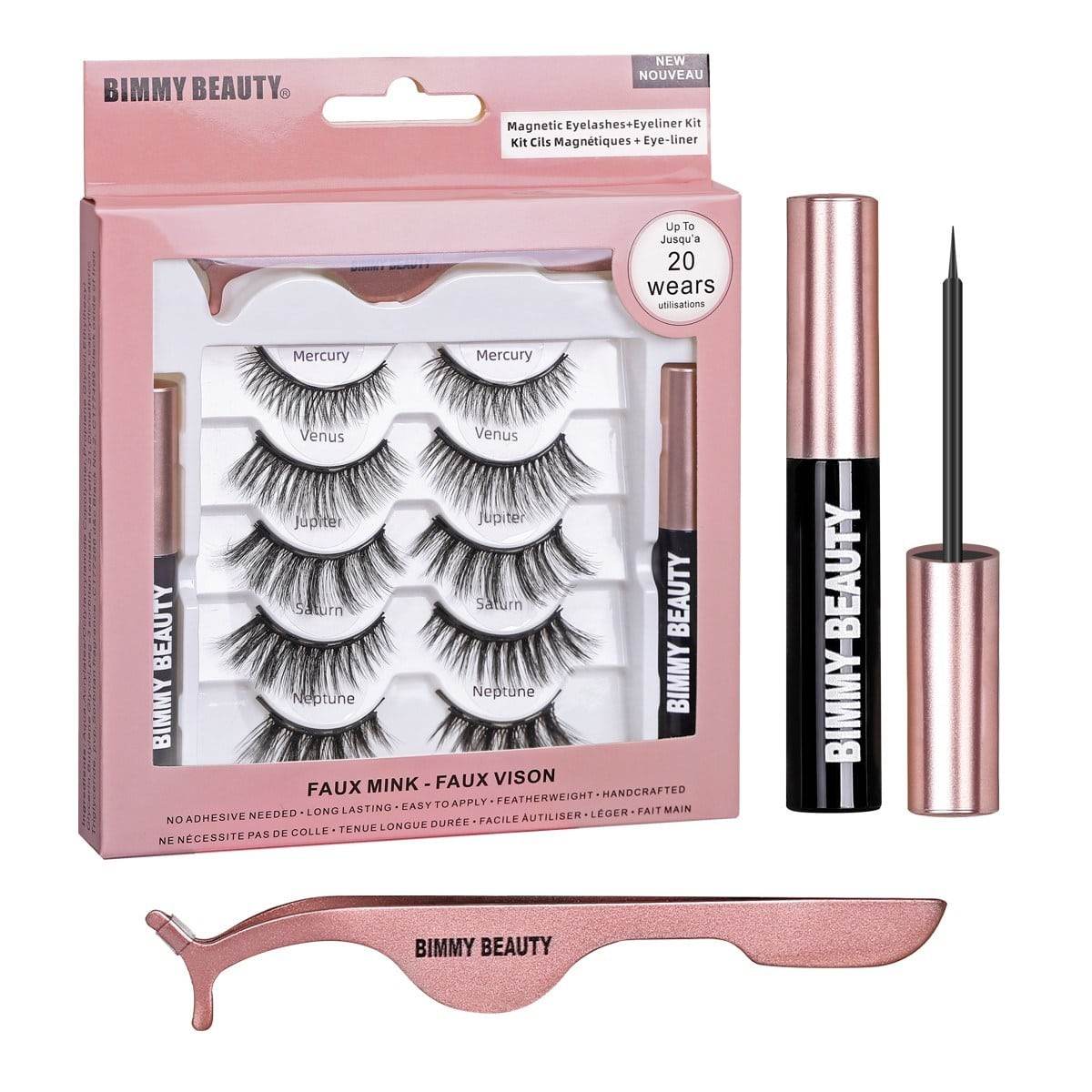 Bimmy Beauty Magnetic eyelashes set - GeVi Beauty 