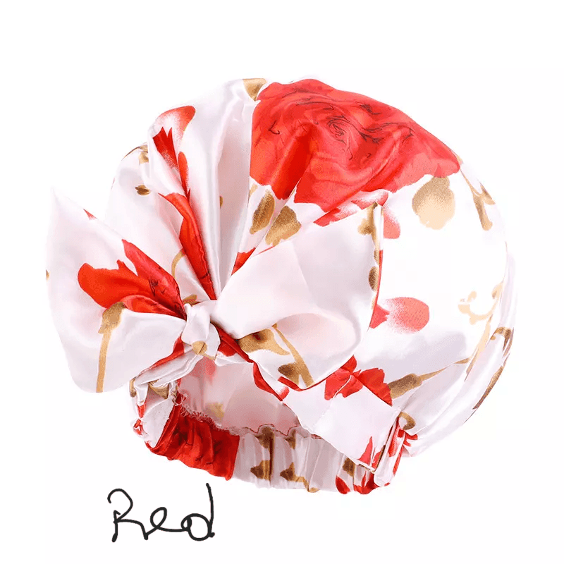 Luxury Satin Shower Cap - GeVi Beauty 