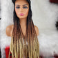 Satin Lined Braided Hat Wig (1b/30 /613) - GeVi Beauty 