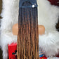 Satin Lined Braided Hat Wig (1b/30/27) - GeVi Beauty 