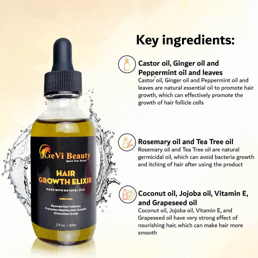 Hair Growth Elixir - GeVi Beauty 