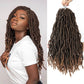 Soft Locs (Nu Locs) Crochet Hair Extensions 24" GeVi Beauty 